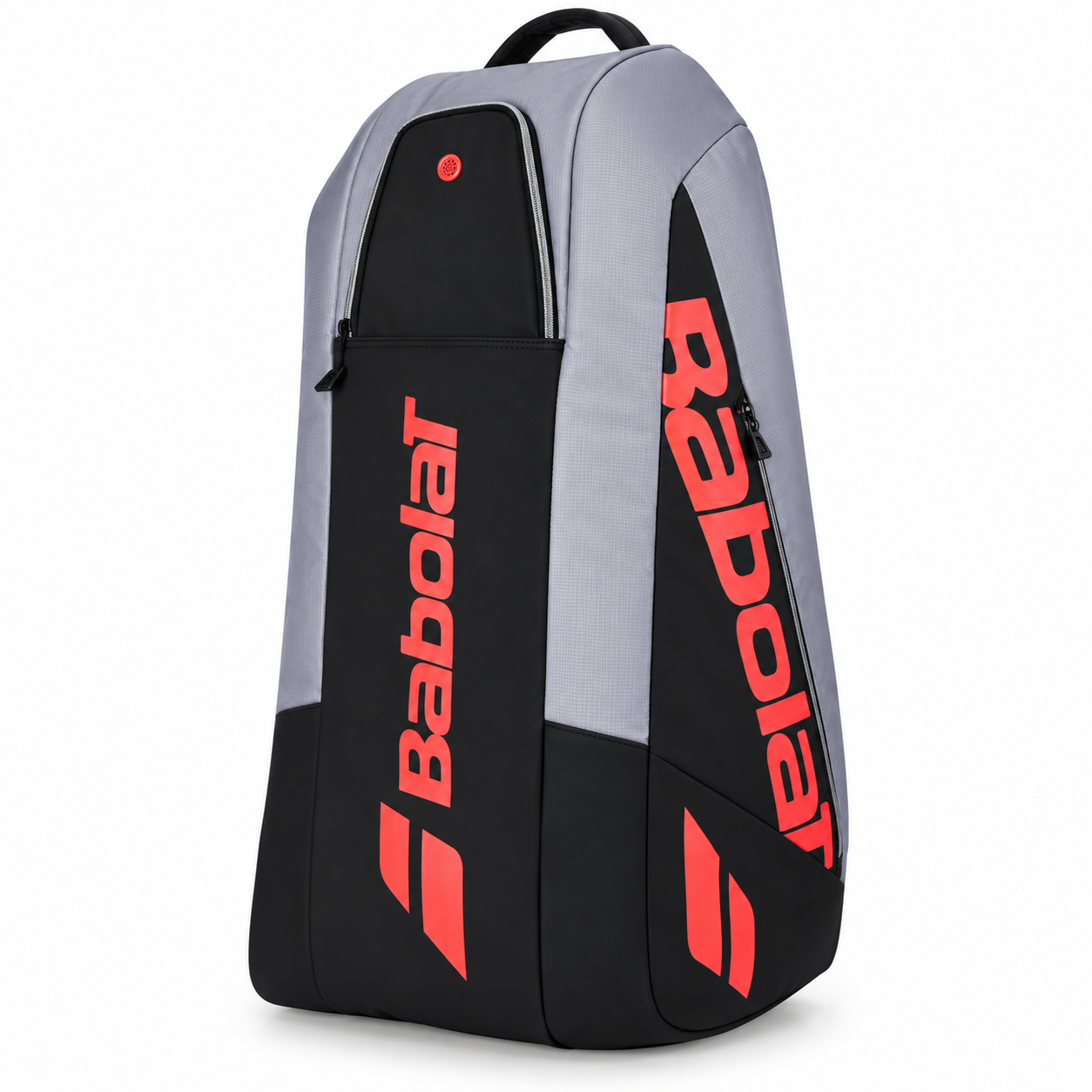 Raqueteira Babolat Pure Pure Strike Carbon Grey X6 - Cinza/ Vermelho Fluo